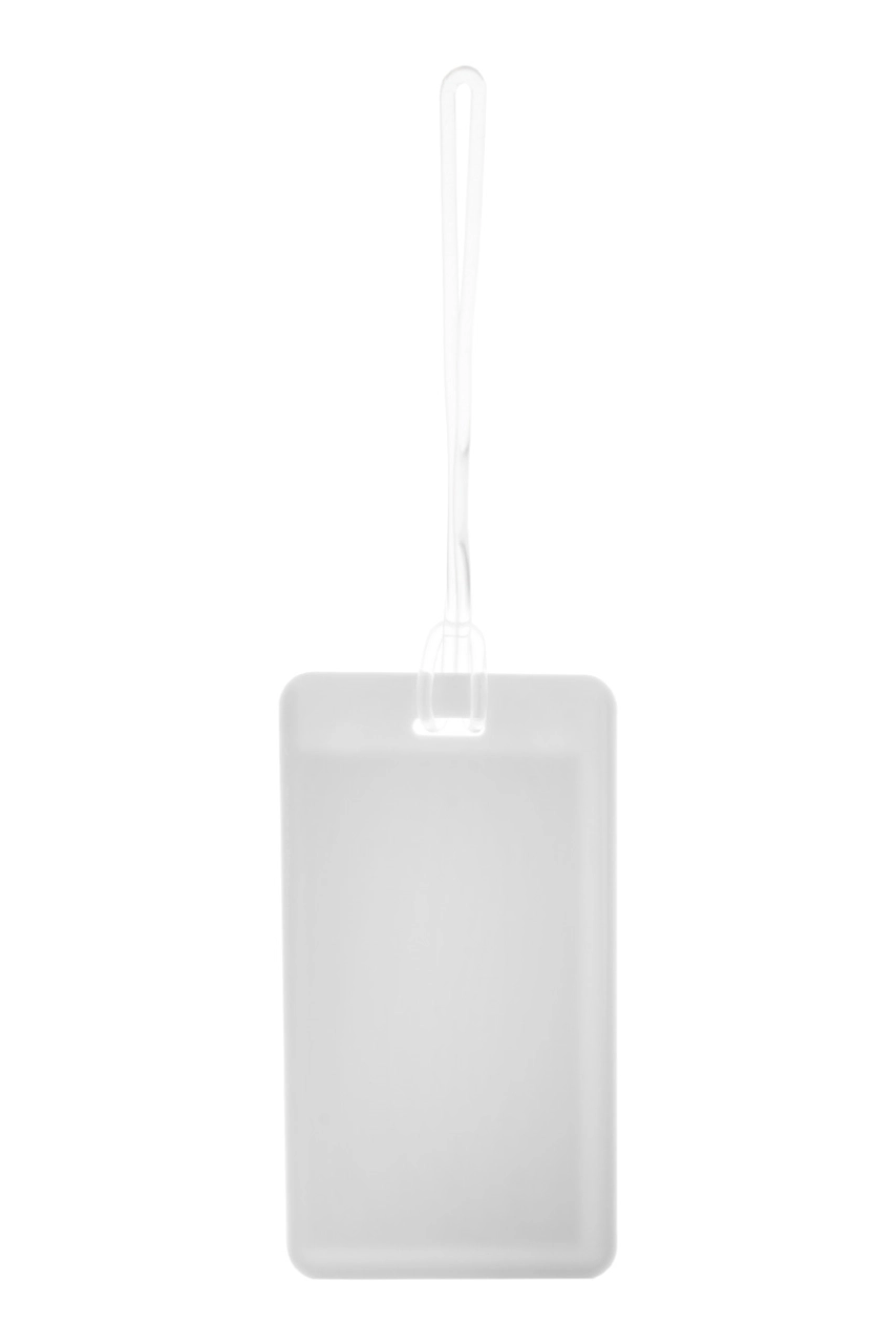 étiquette à bagages