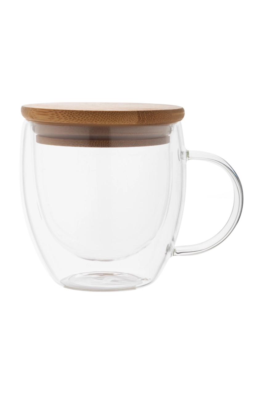 Mug thermos en verre