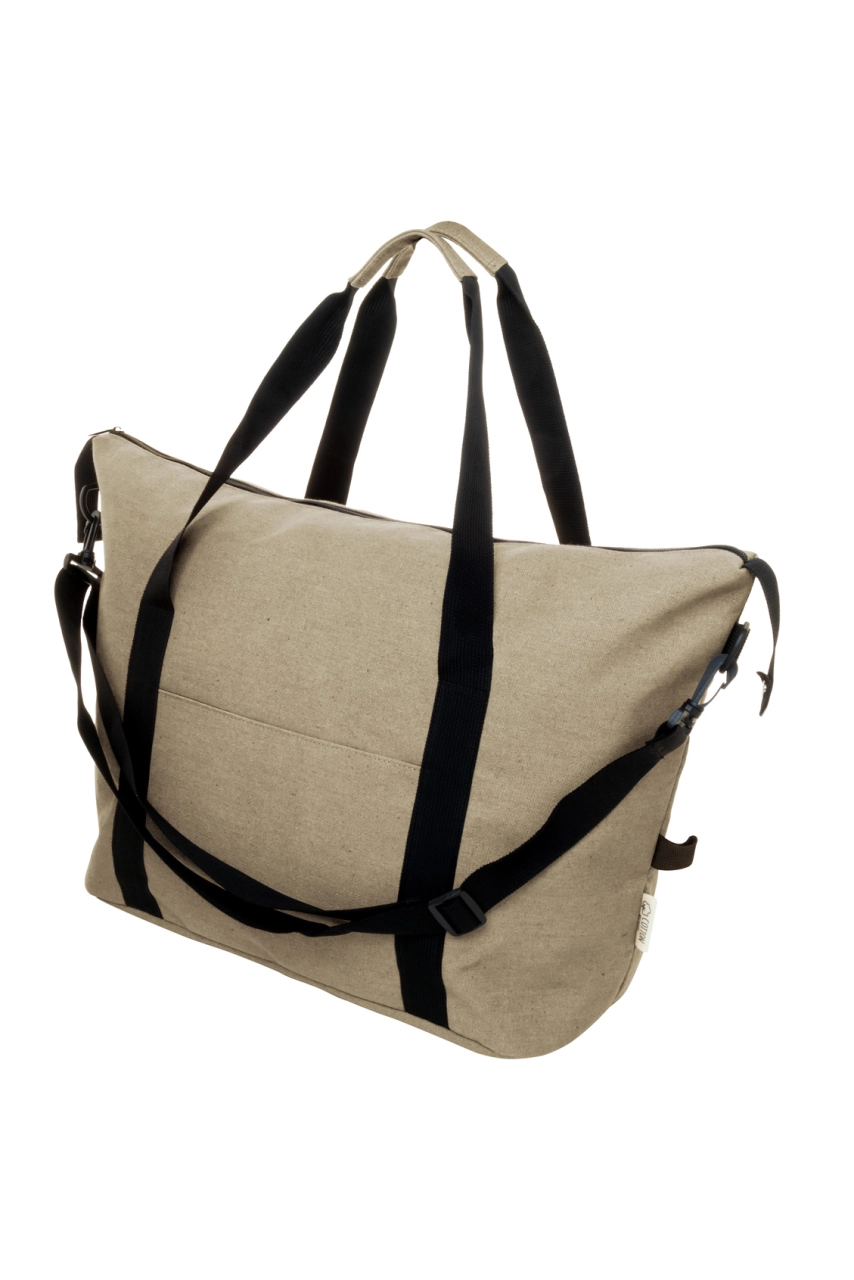 Sac de voyage en toile recyclée