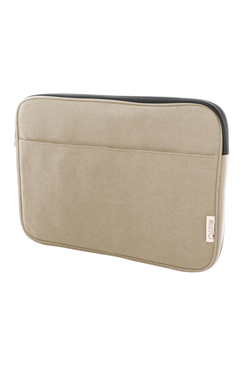 Sacoche ordinateur portable en toile recylcée