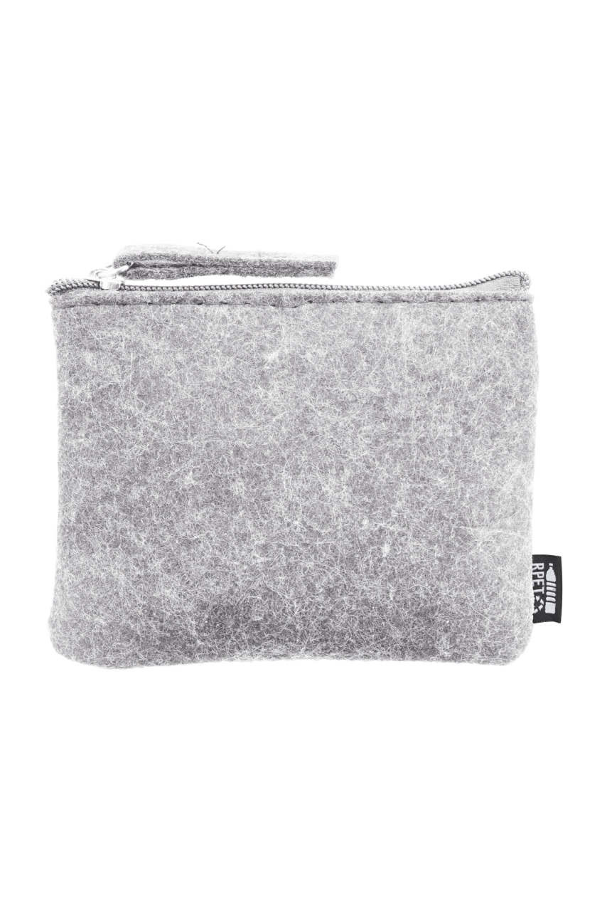 Porte-monnaie en feutrine RPET