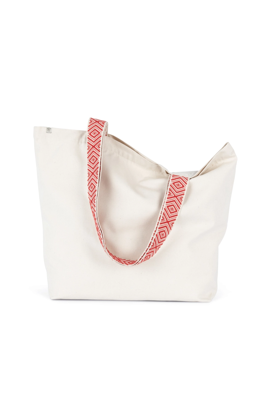 Grand sac shopping recyclé