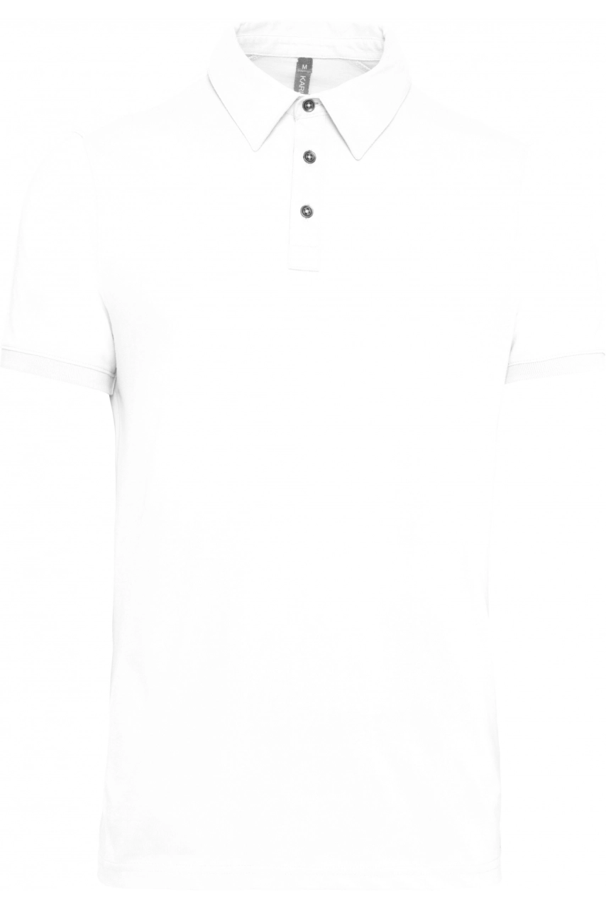 Polo jersey manches courtes homme