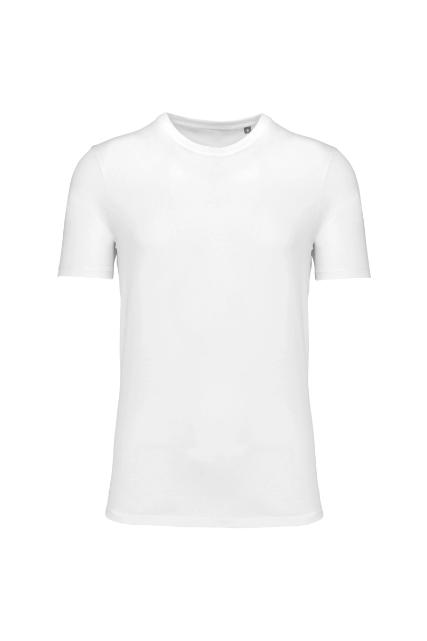 T-shirt col rond manches courtes unisexe