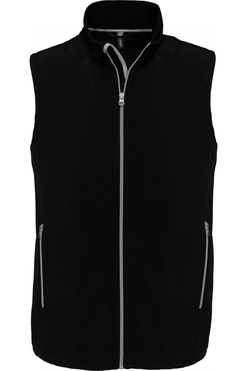 Bodywarmer softshell 2 couches homme