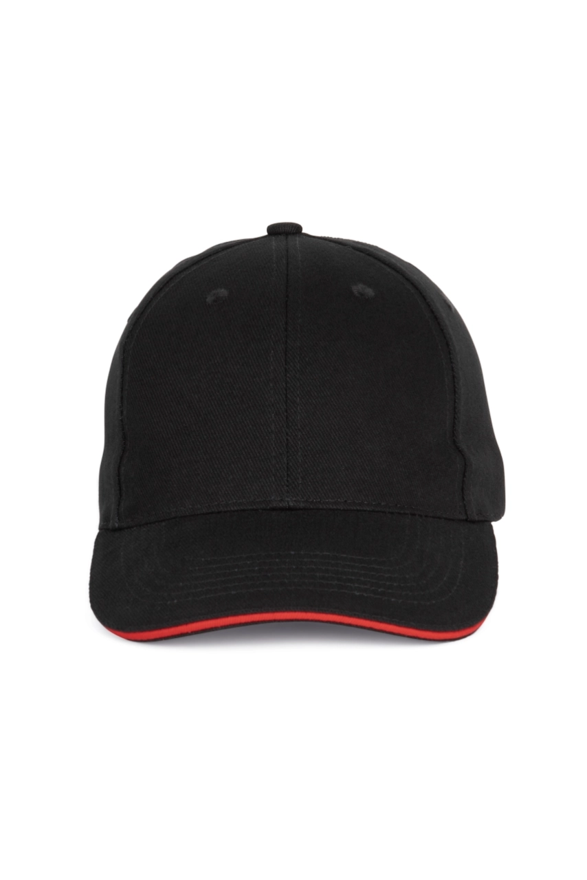 Casquette Baseball avec sandwich - 6 panneaux