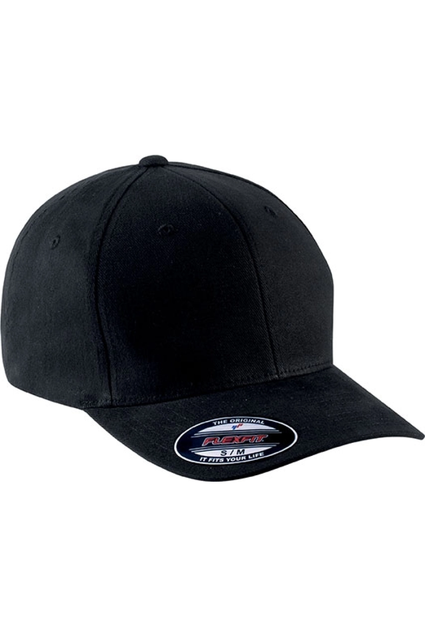 Casquette Flexfit coton brossé - 6 panneaux