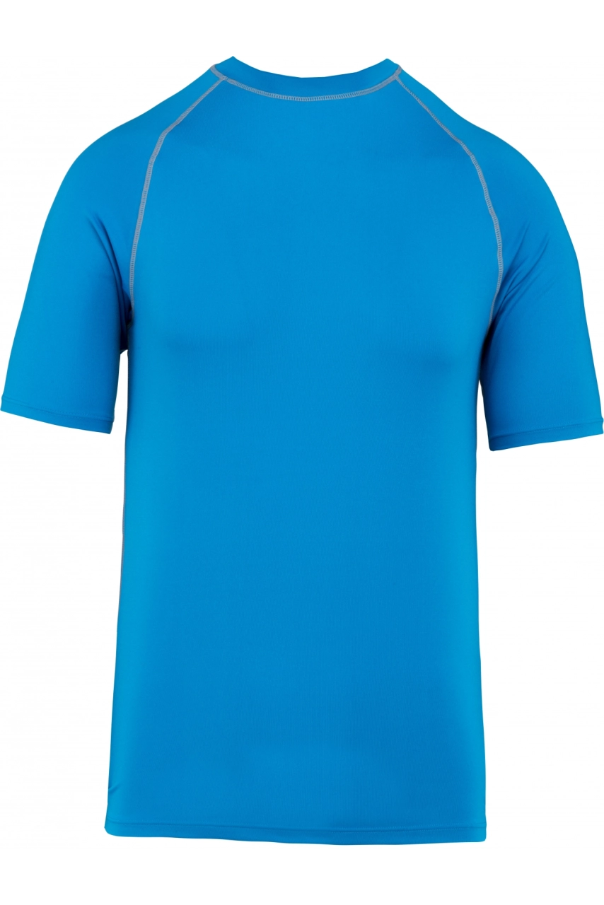 T-shirt technique à manches courtes avec protection anti-UV unisexe